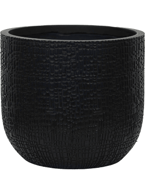 Capi Nature Skin Pot Bol Antraciet - D17cm - H15cm