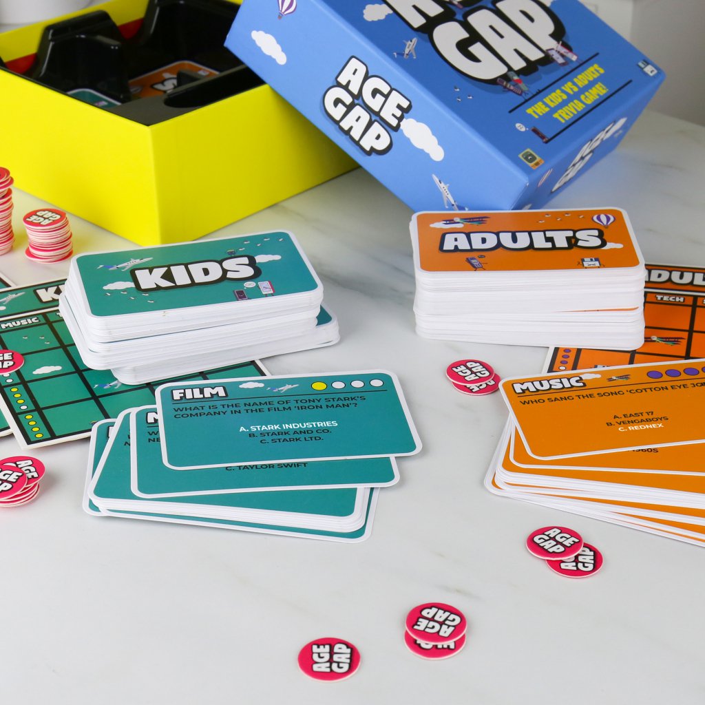 Gift Republic Age Gap - Familie Trivia spel