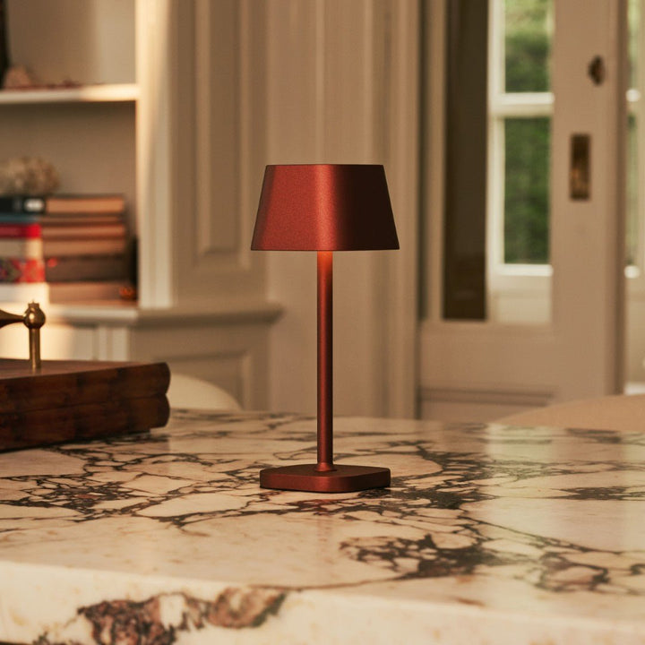 Ava Bronze - Oplaadbare tafellamp | Stijlvol, draadloos en dimbaar