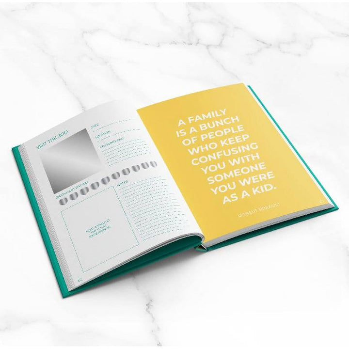 Gift Republic Bucketlist Krasboek - Familie