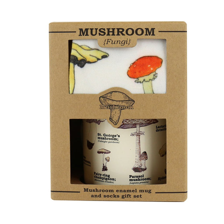 Gift Republic Mok & Sok - Paddenstoelen