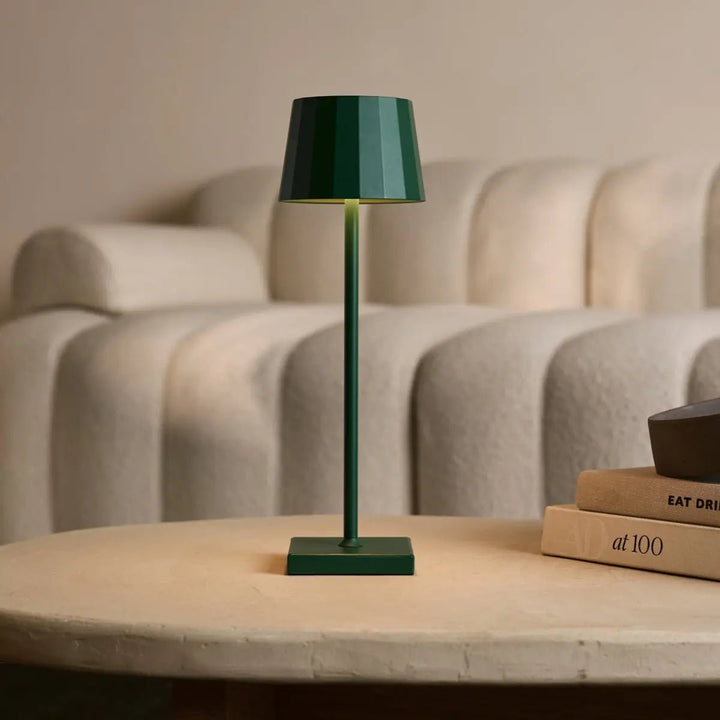 William Pine Green oplaadbare tafellamp – USB-C, dimbaar, batterij van 120 uur