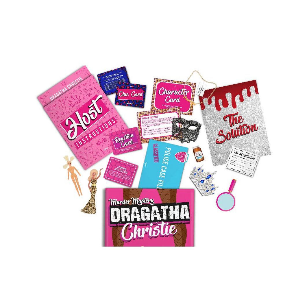 Gift Republic Dragatha Christie Murder Mystery Game