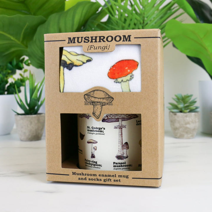 Gift Republic Mok & Sok - Paddenstoelen