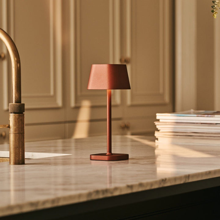 Ava Bronze - Oplaadbare tafellamp | Stijlvol, draadloos en dimbaar