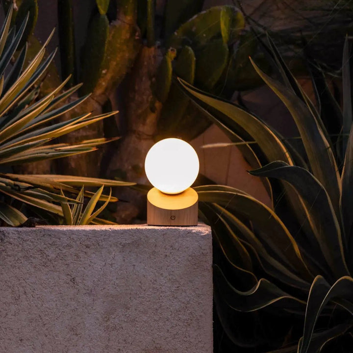 Morris stijlvolle oplaadbare lamp – draadloos, dimbaar, milieuvriendelijk ontwerp