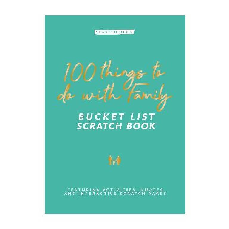 Gift Republic Bucketlist Krasboek - Familie