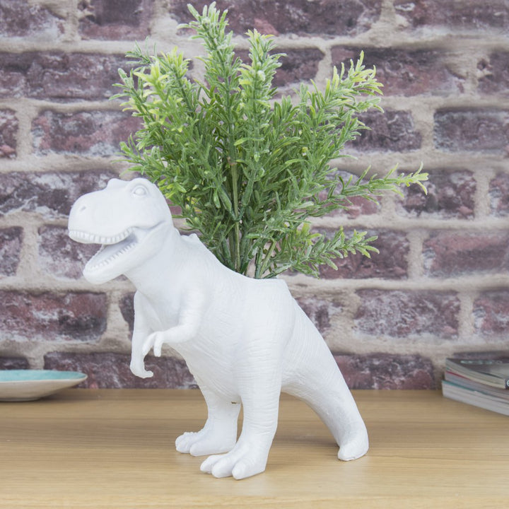Gift Republic Bloempot Decoratie - Dino (set van 4)