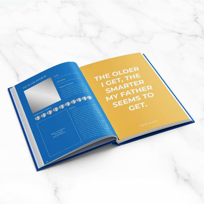 Gift Republic Bucketlist Krasboek - Papa