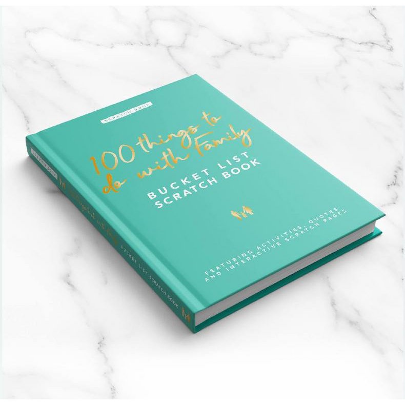 Gift Republic Bucketlist Krasboek - Familie