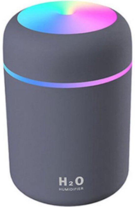 Aroma Diffuser - Geur verspreider - Luchtbevochtiger - Antraciet