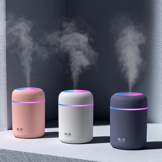 Aroma Diffuser - Geur verspreider - Luchtbevochtiger - Antraciet