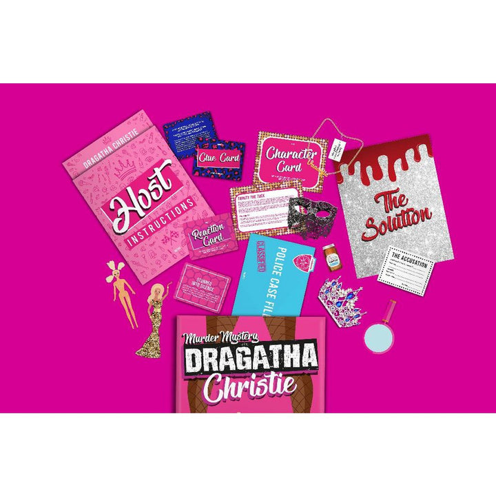 Gift Republic Dragatha Christie Murder Mystery Game
