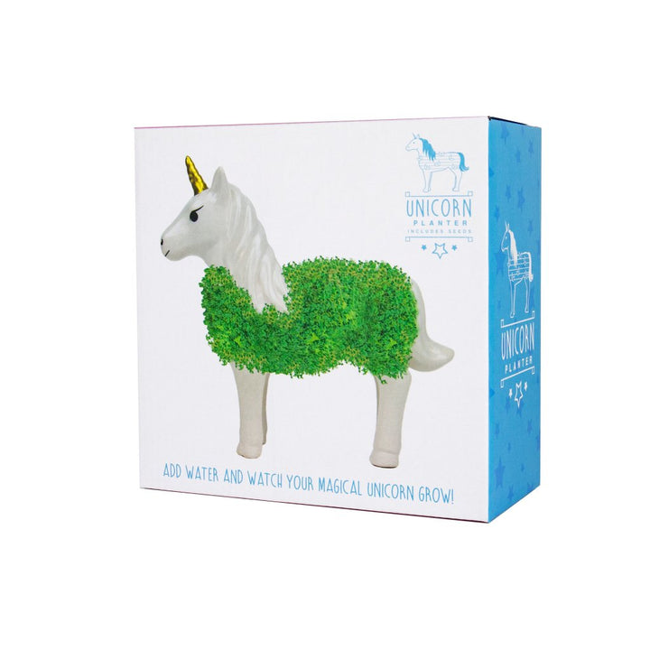 Gift Republic Bloempot met Chia Zaadjes - Eenhoorn
