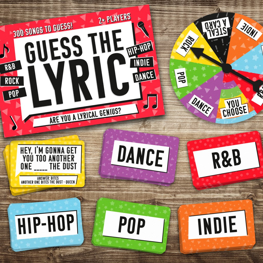 Cadeau Republic Guess The Lyric - partyspel