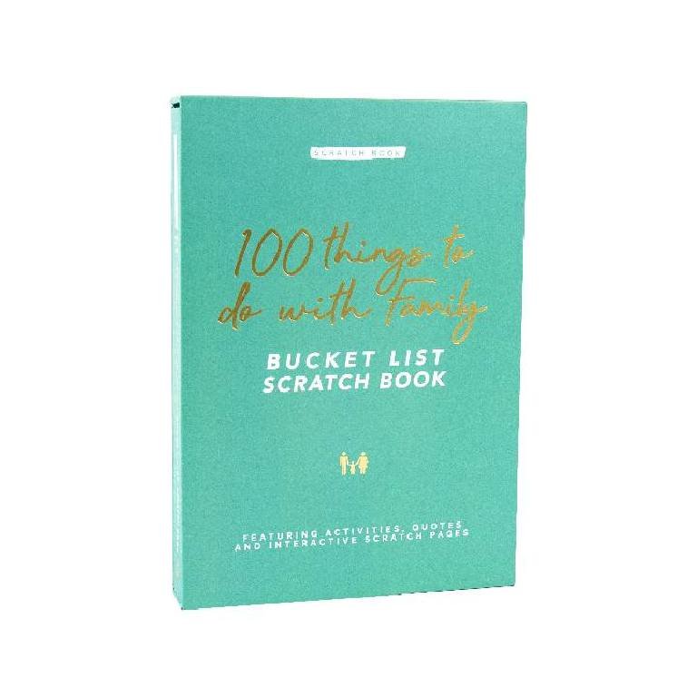 Gift Republic Bucketlist Krasboek - Familie