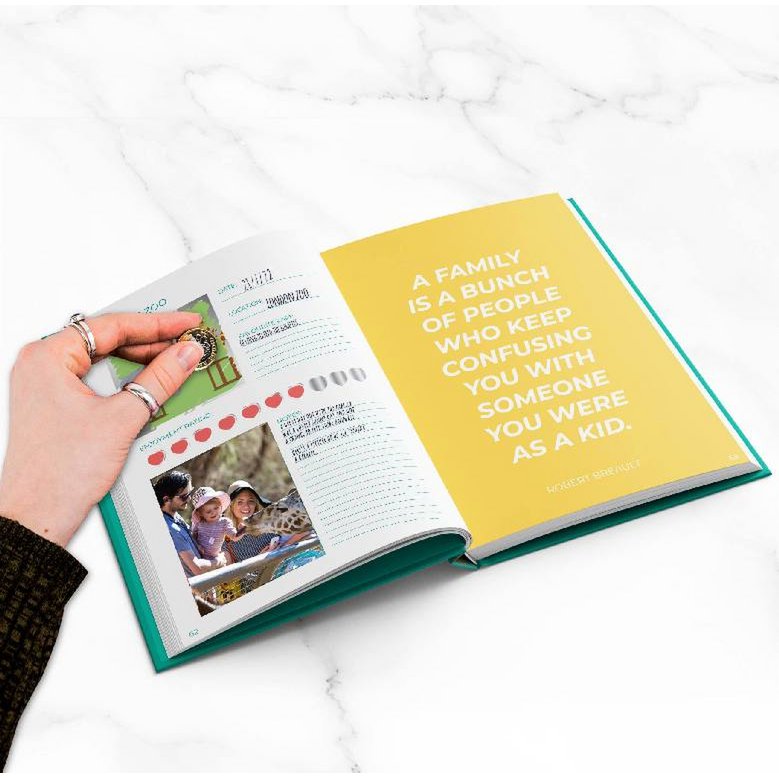 Gift Republic Bucketlist Krasboek - Familie