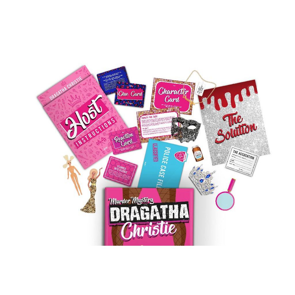 Gift Republic Dragatha Christie Murder Mystery Game