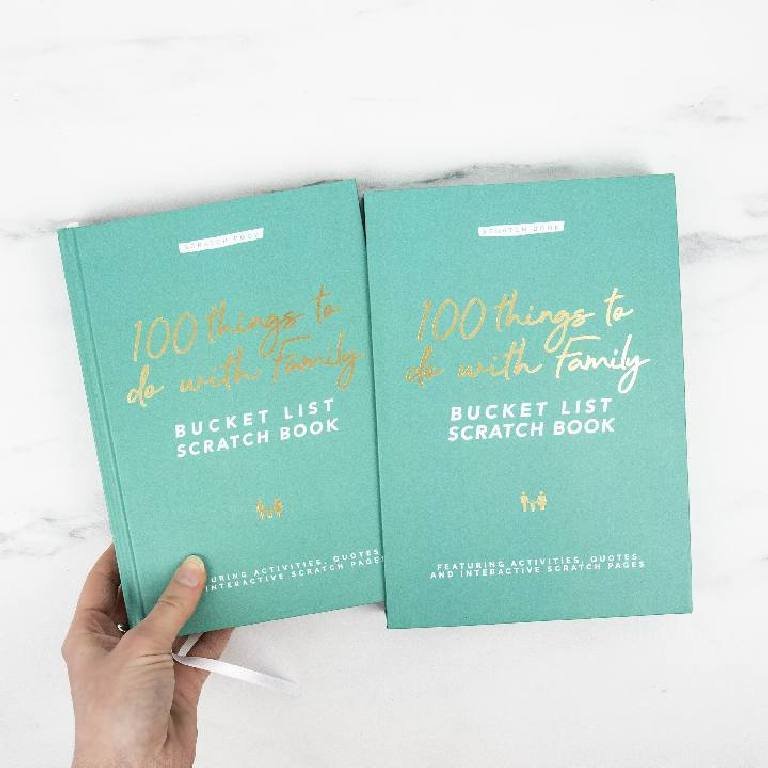Gift Republic Bucketlist Krasboek - Familie