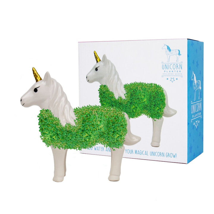 Gift Republic Bloempot met Chia Zaadjes - Eenhoorn