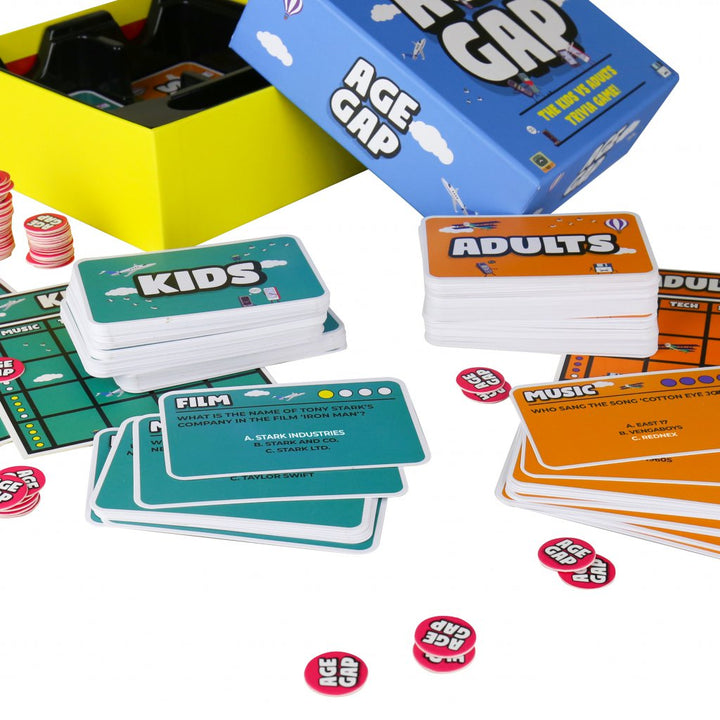 Gift Republic Age Gap - Familie Trivia spel