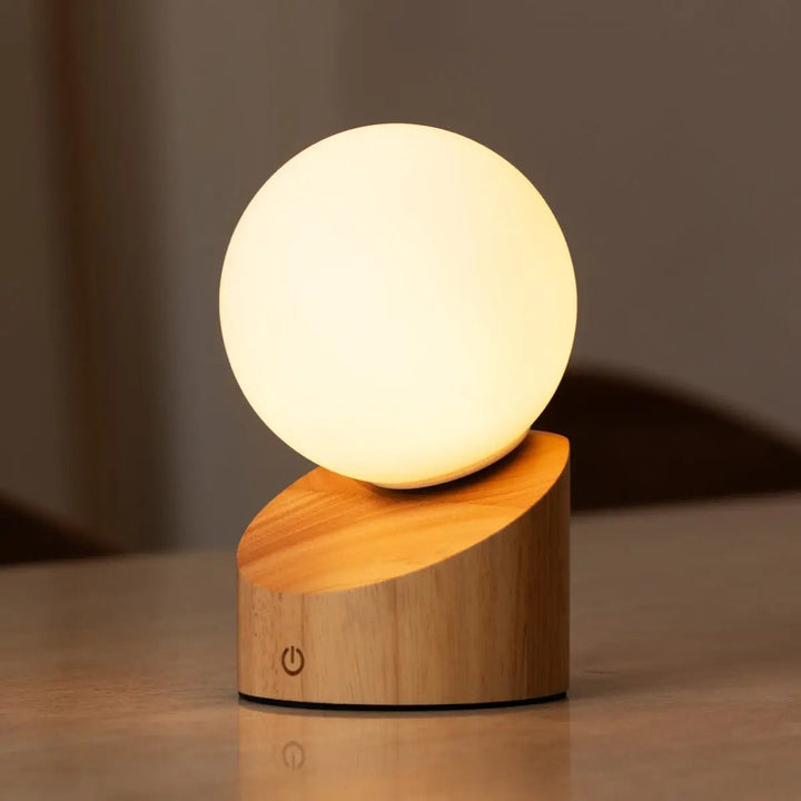 Morris stijlvolle oplaadbare lamp – draadloos, dimbaar, milieuvriendelijk ontwerp