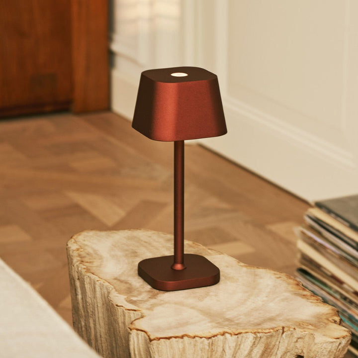 Ava Bronze - Oplaadbare tafellamp | Stijlvol, draadloos en dimbaar
