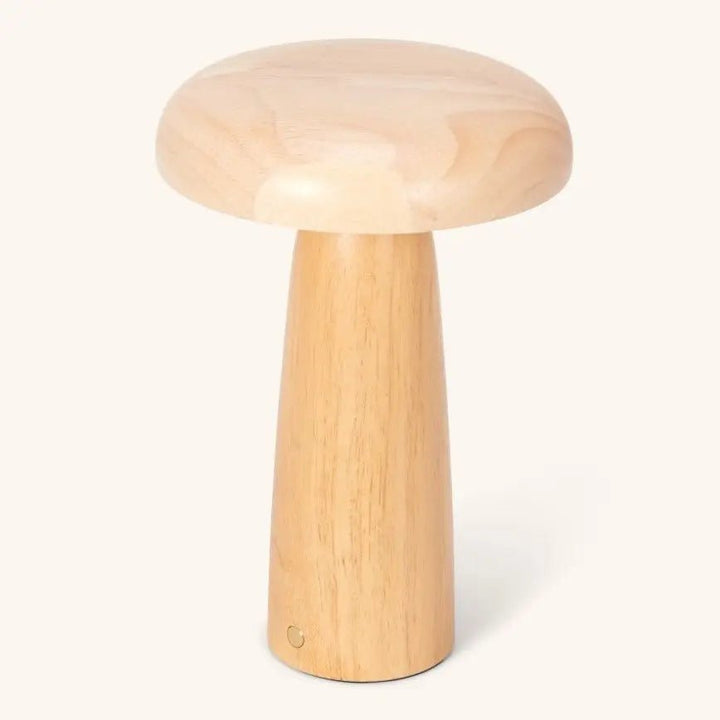 Lennart Houten Tafellamp – Oplaadbare, dimbare en draadloze verlichting