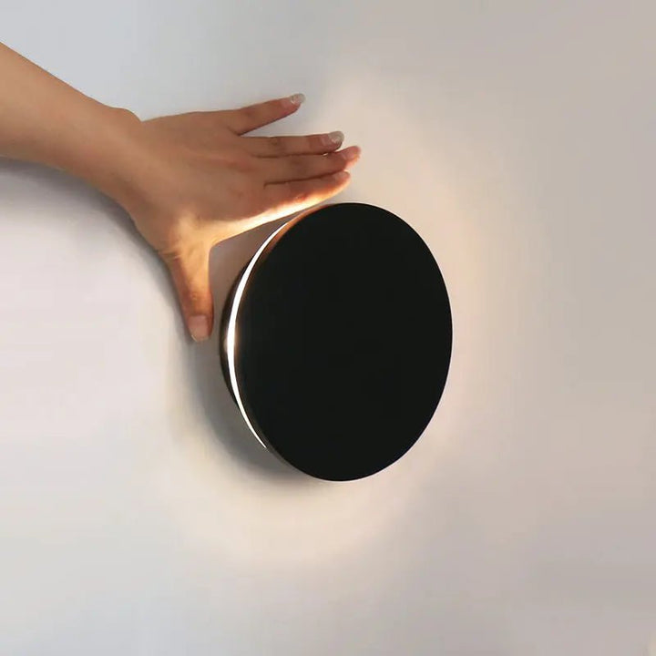 Lou Black draadloos wandlicht - Oplaadbaar en dimpelbaar met aanraakregeling - 2700K warm licht