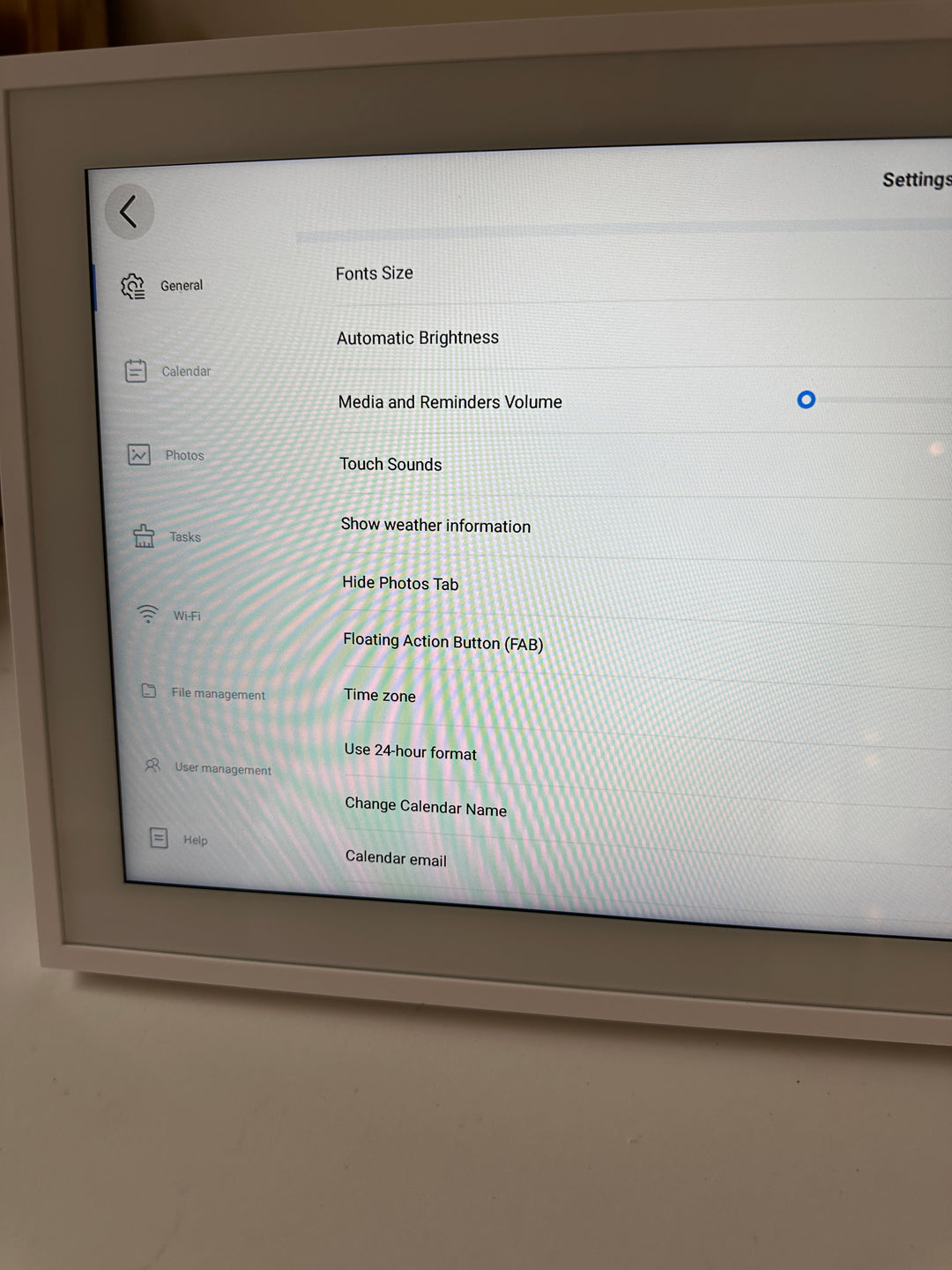 Timiqo Digitale Planner – Slimme Gezinsagenda met Touchscreen