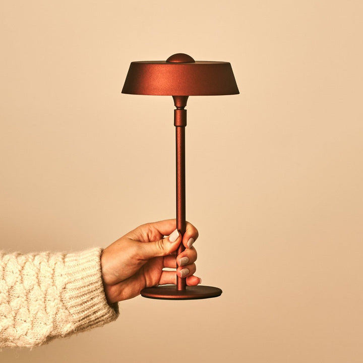 Luca Bronze - USB -oplaadbare lamp L Minimalistisch, speels en dimpelbaar