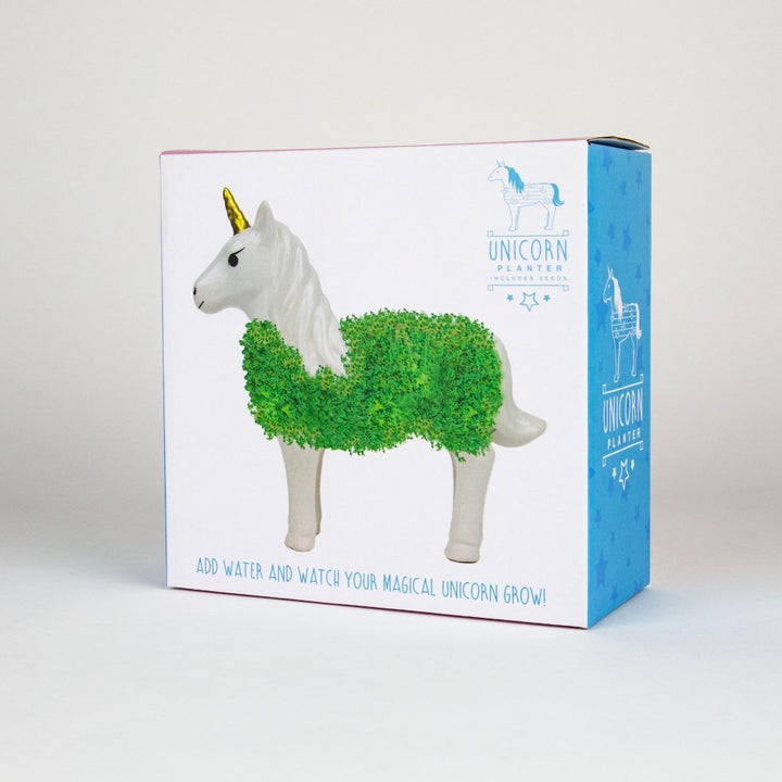 Gift Republic Bloempot met Chia Zaadjes - Eenhoorn