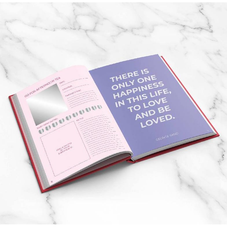 Gift Republic Bucketlist Krasboek - Dates