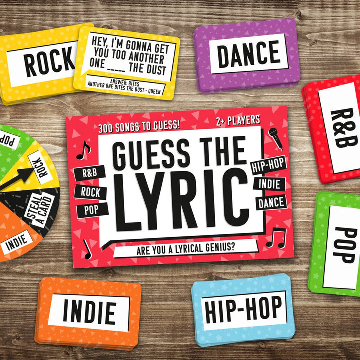 Cadeau Republic Guess The Lyric - partyspel