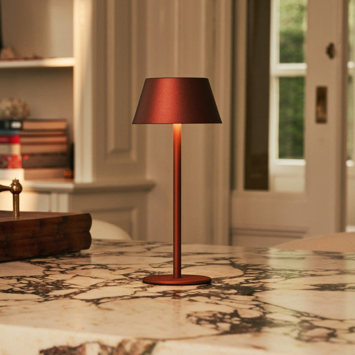 Milou Bronze - Tafellamp zonder kabel L Modern, Design & 3 Light Modi