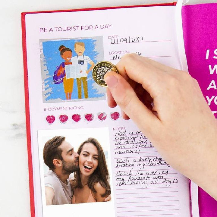 Gift Republic Bucketlist Krasboek - Dates