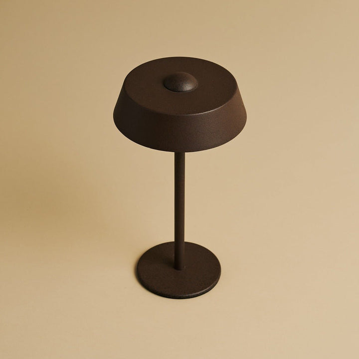 Luca Mocha Brown - USB -oplaadbare lamp L Minimalistisch, speels en dimpelbaar