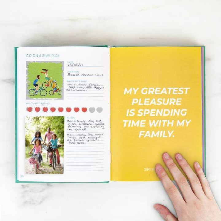 Gift Republic Bucketlist Krasboek - Familie