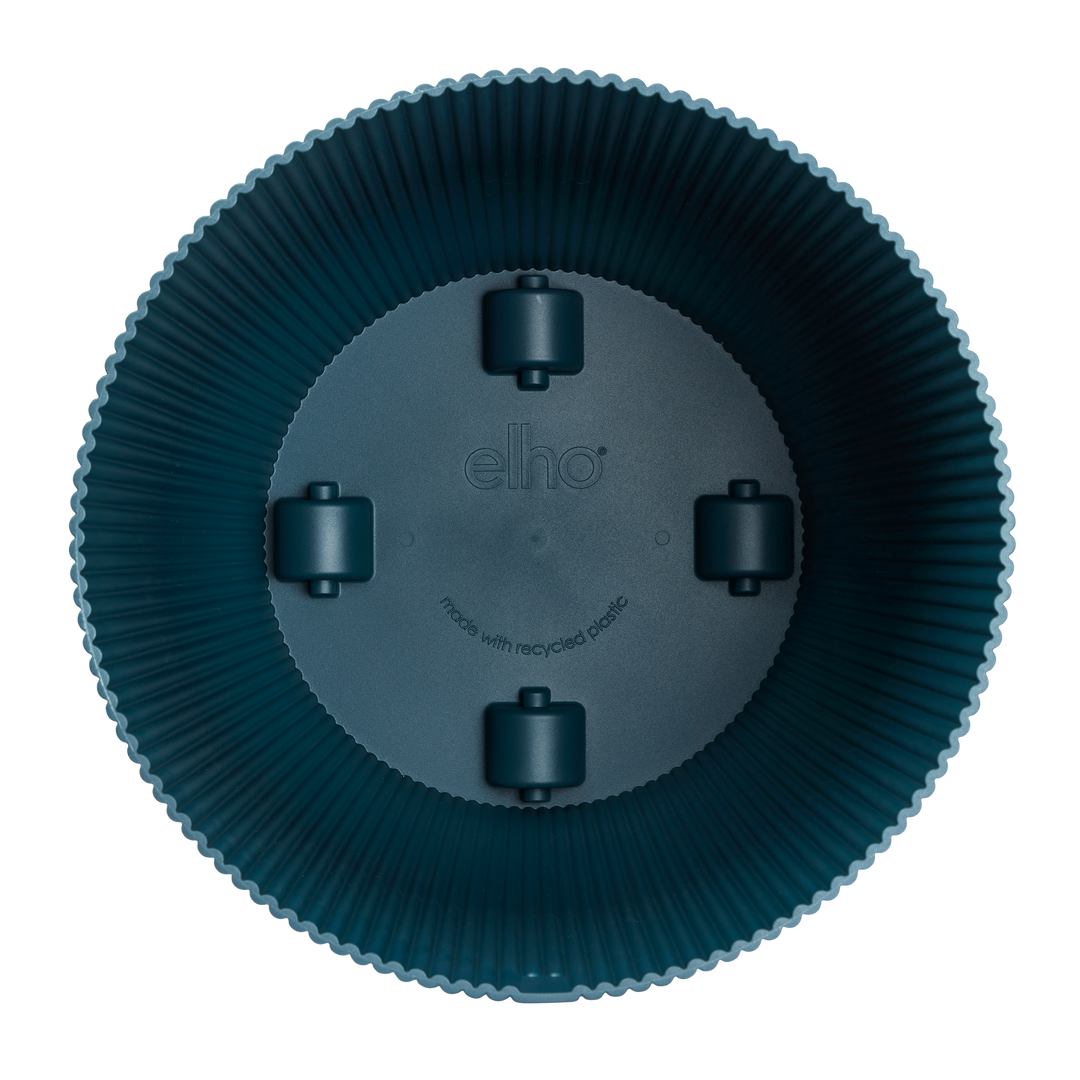 Pot elho Vibes Fold Round blauw - including wheels - D35 x H33
